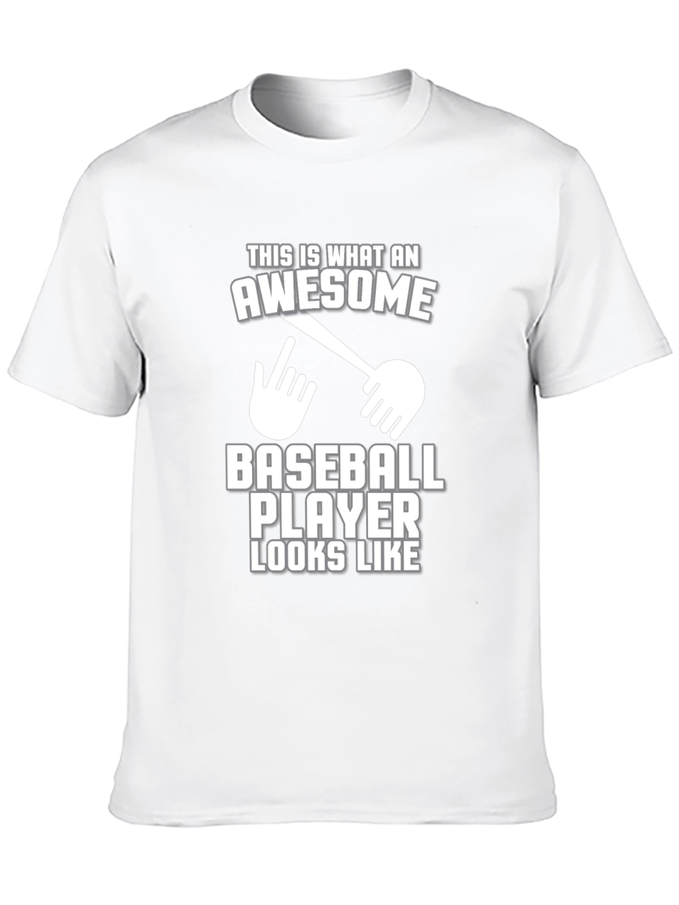 Awesome Baseball Player Graphic Tee