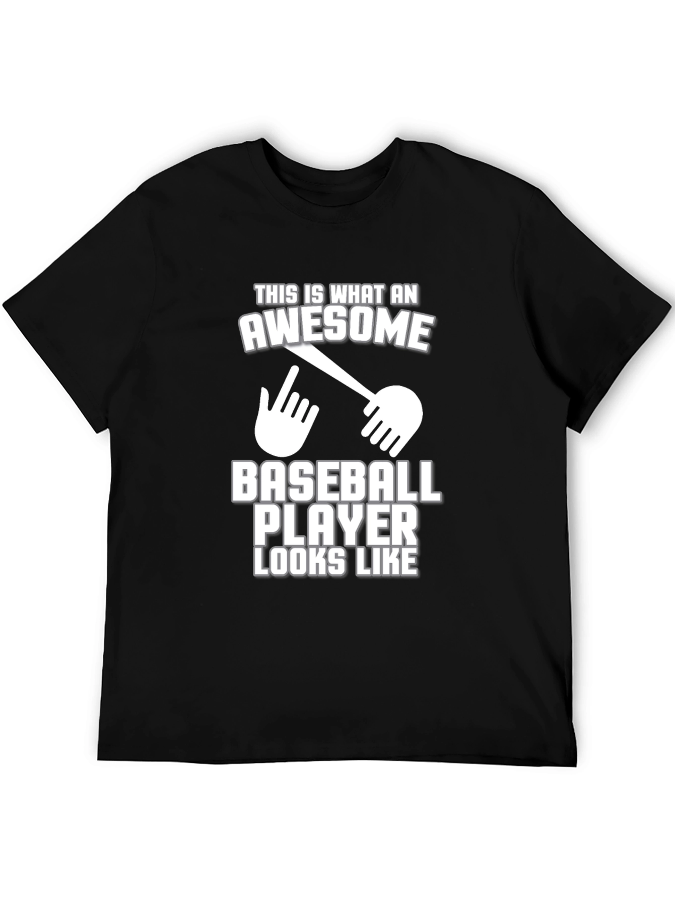 Awesome Baseball Player Graphic Tee