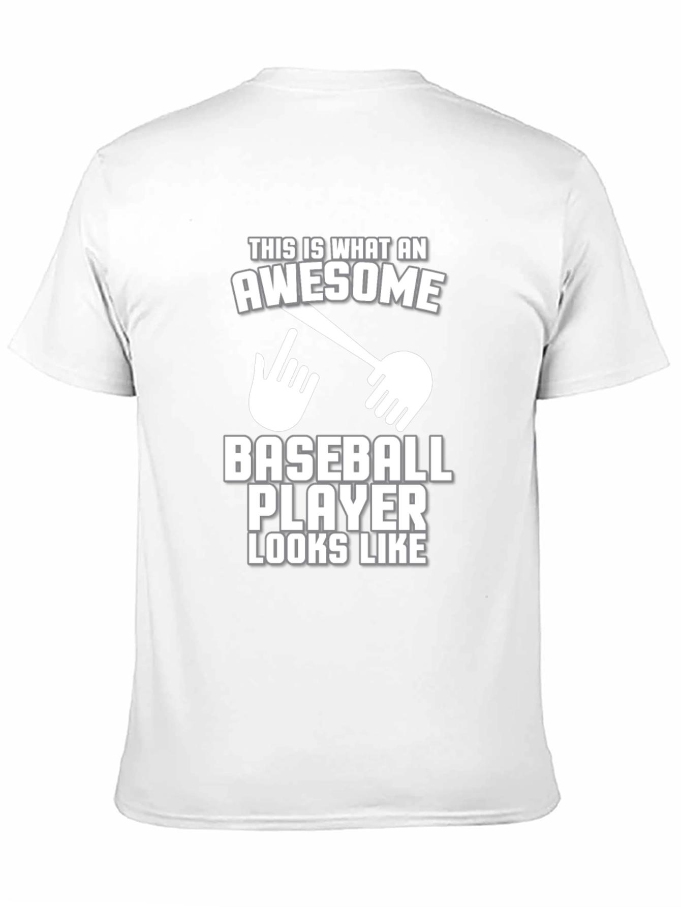 Awesome Baseball Player Graphic Tee