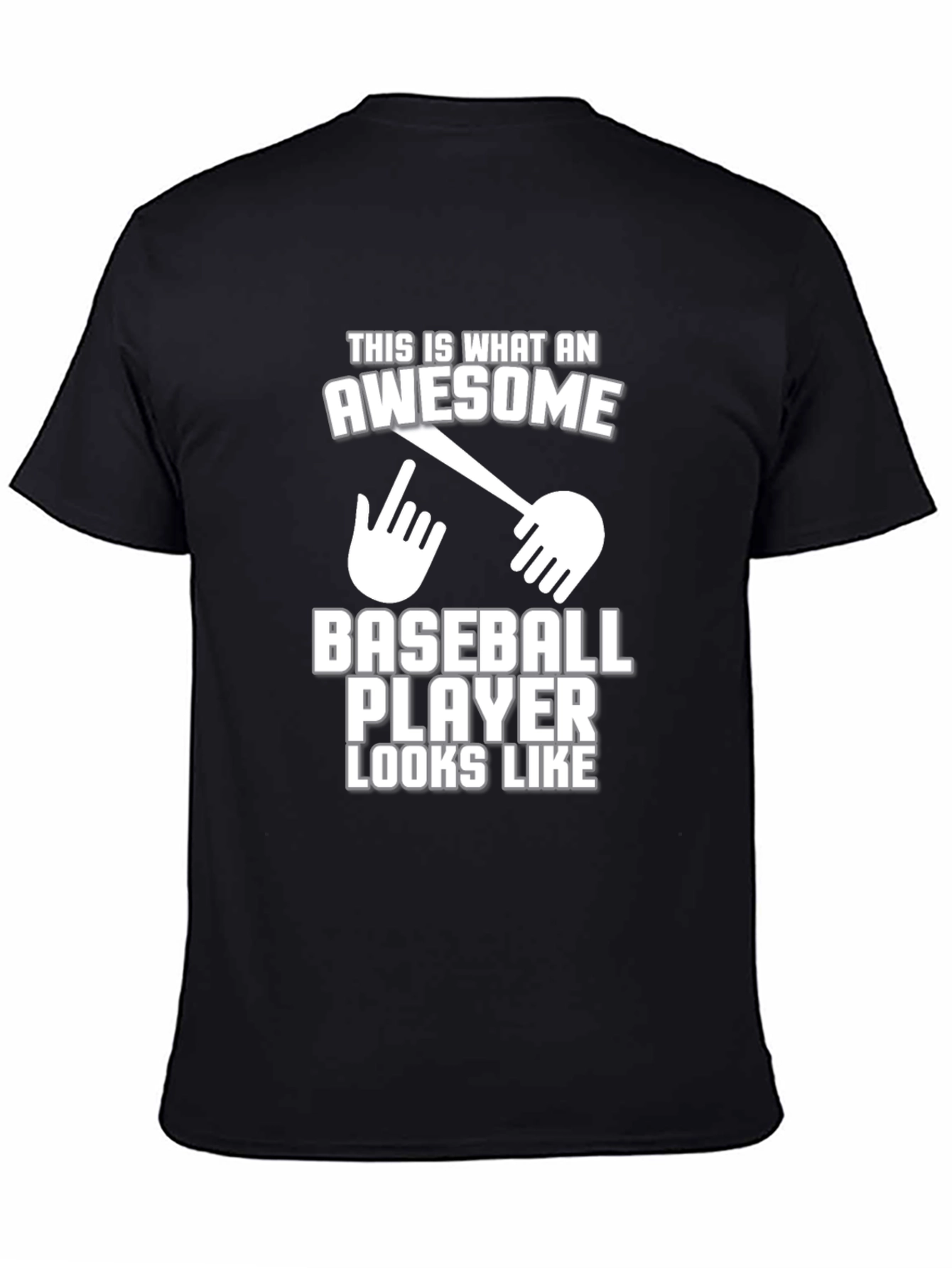 Awesome Baseball Player Graphic Tee