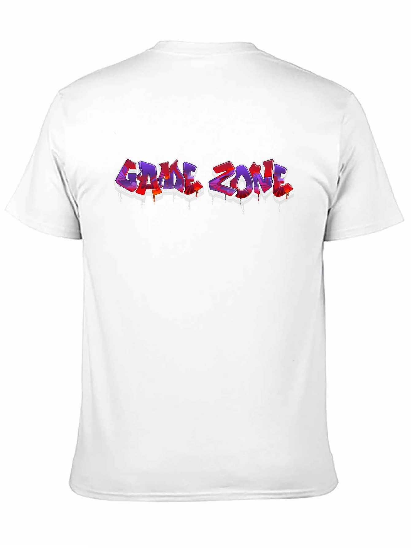 Game Zone Graphic Tee - Black Cotton T-Shirt