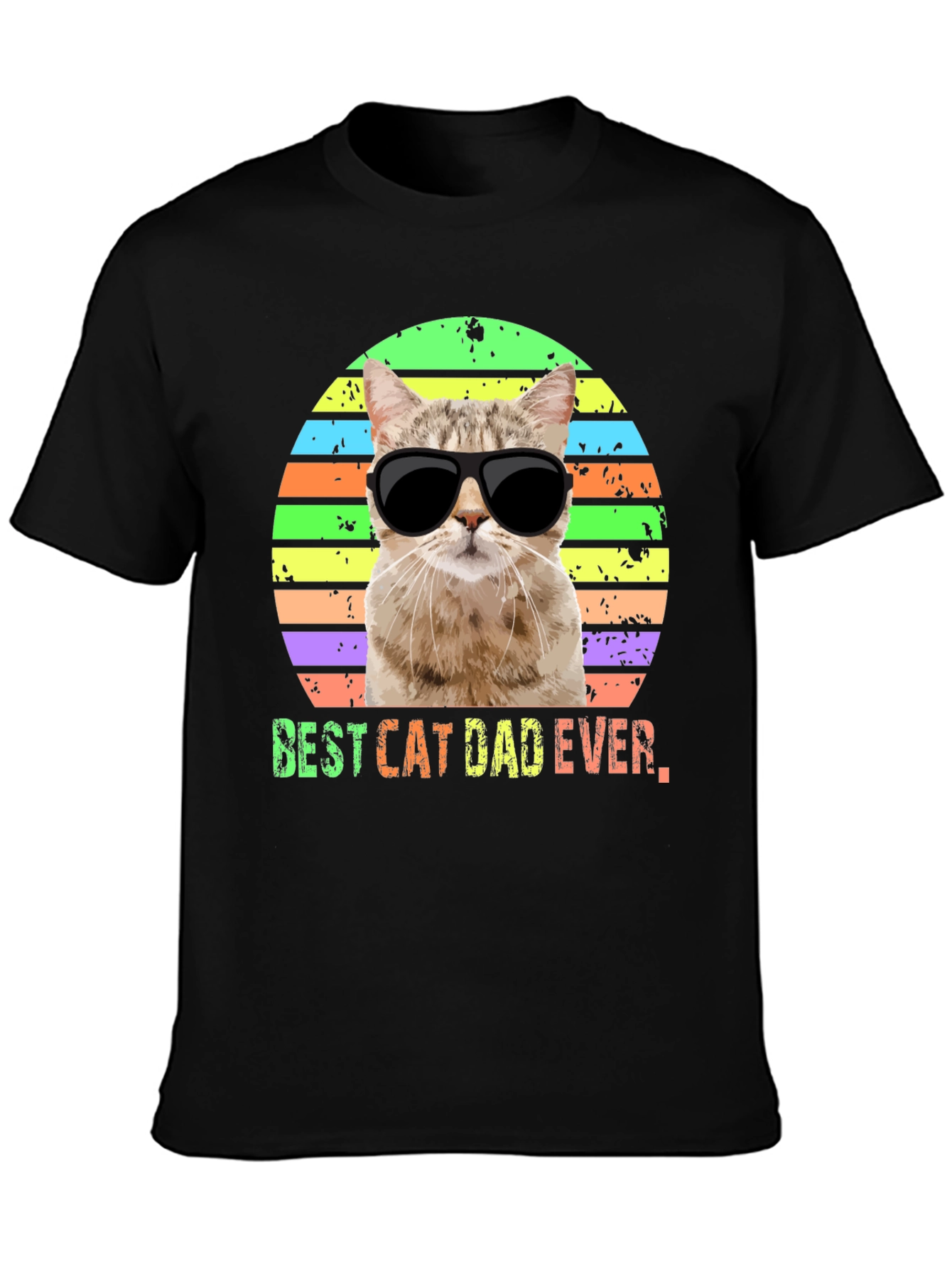Best Cat Dad Ever T-Shirt