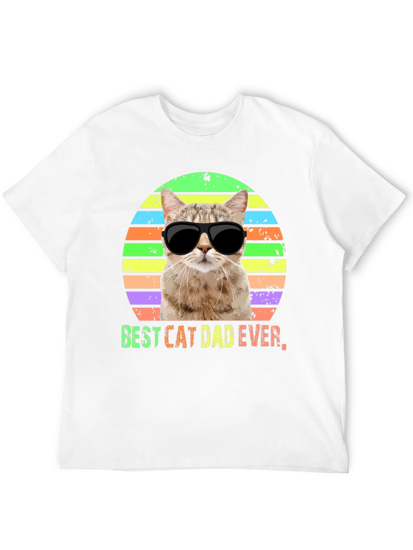 Best Cat Dad Ever T-Shirt