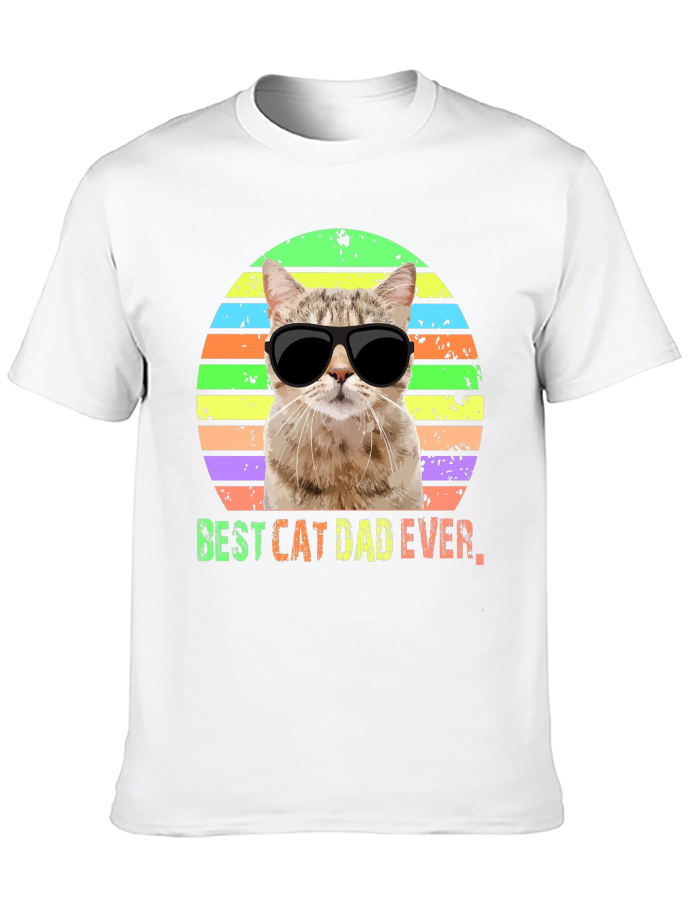 Best Cat Dad Ever T-Shirt