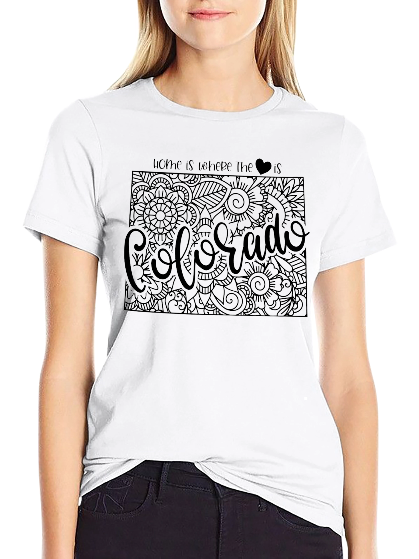 Colorado State Home T-Shirt