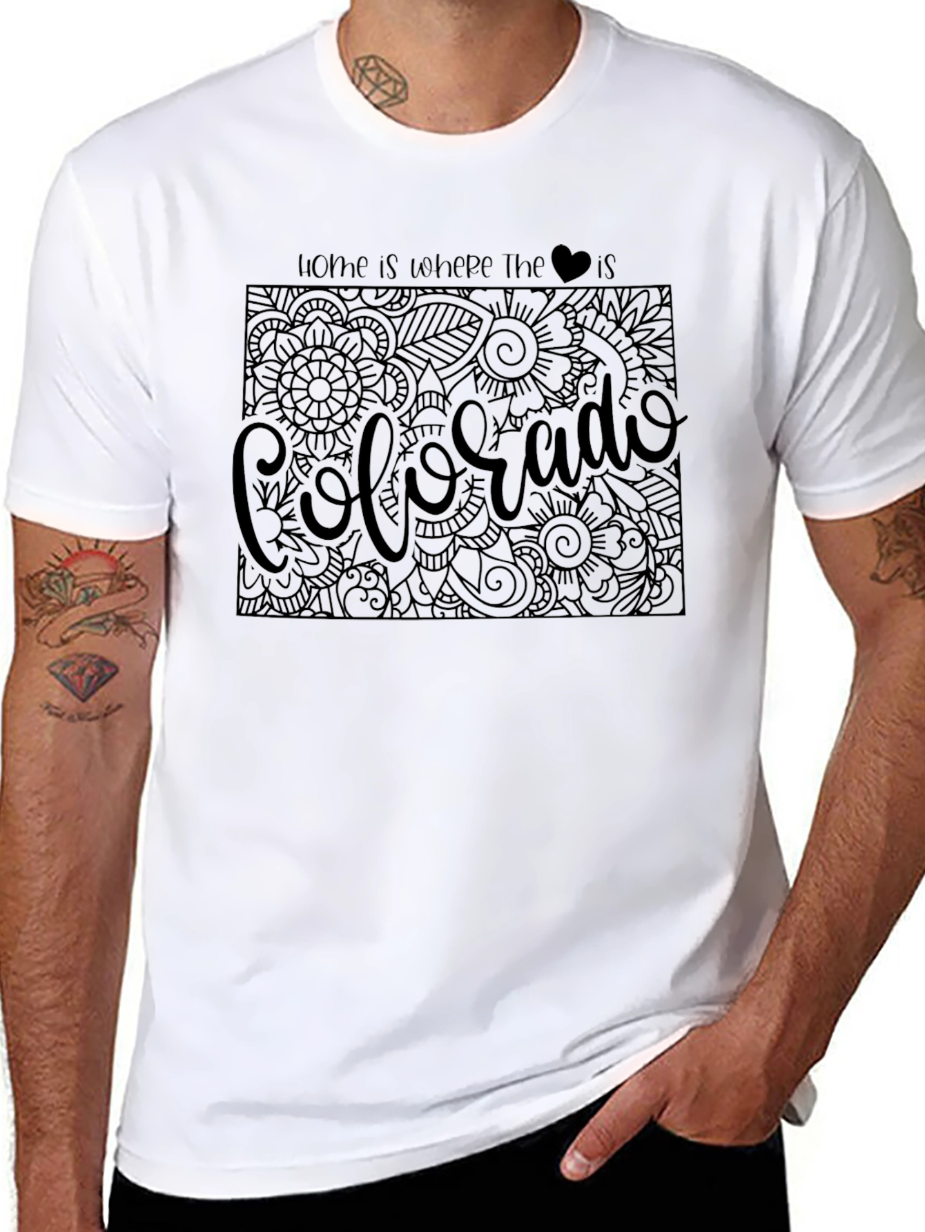 Colorado State Home T-Shirt