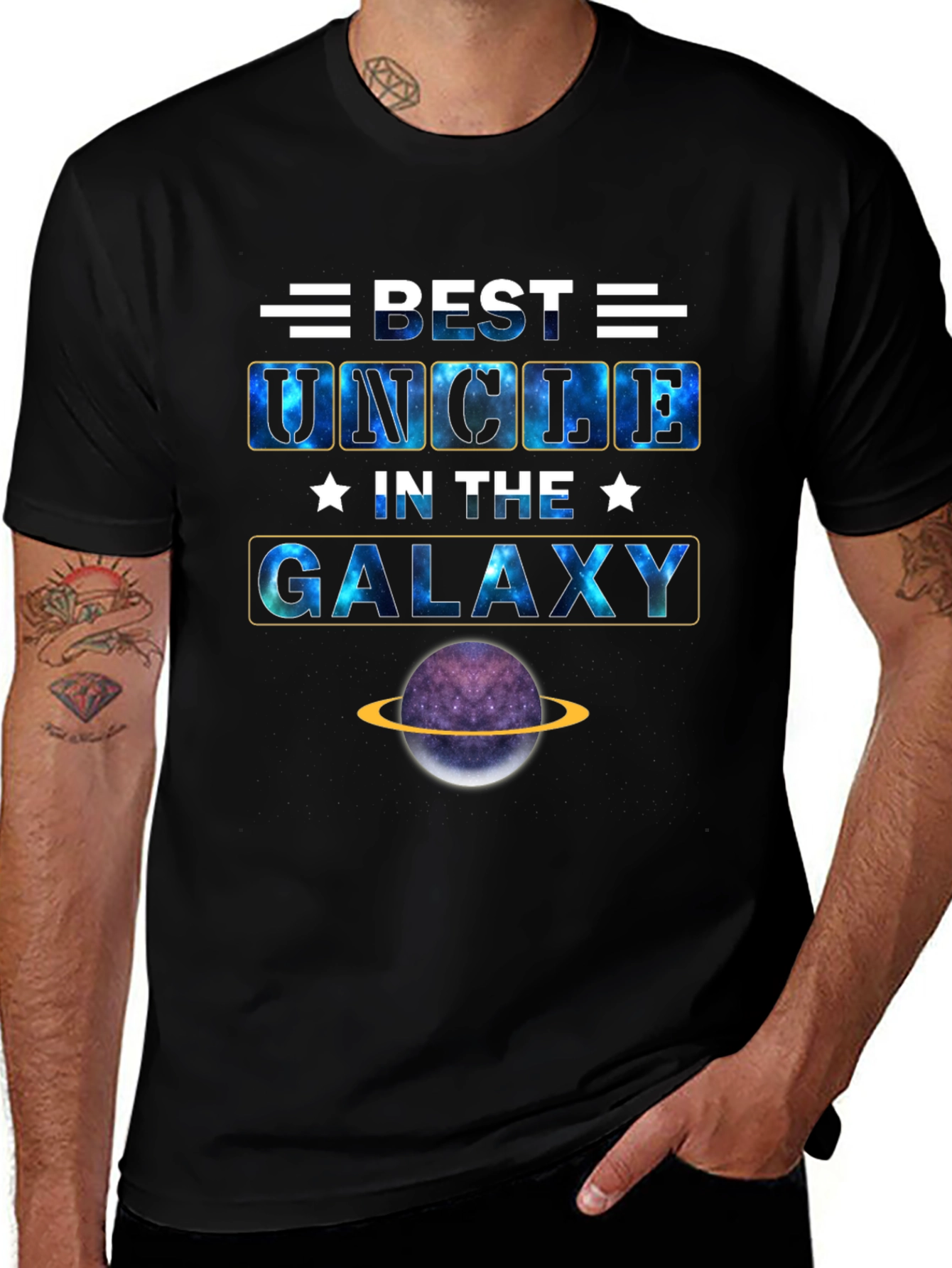 Best Uncle in the Galaxy T-Shirt