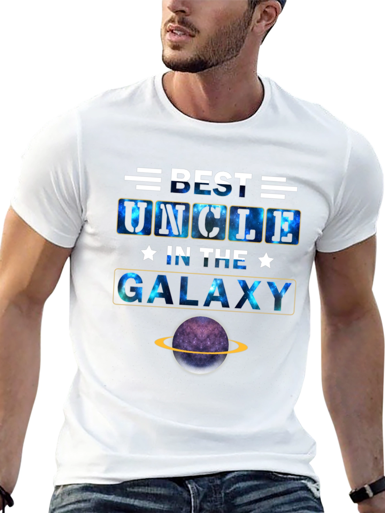 Best Uncle in the Galaxy T-Shirt