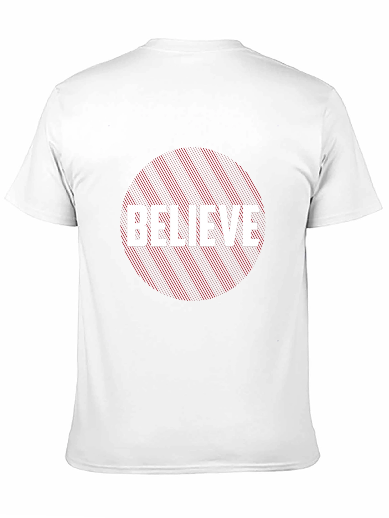 Believe Graphic Tee - Black Cotton Blend