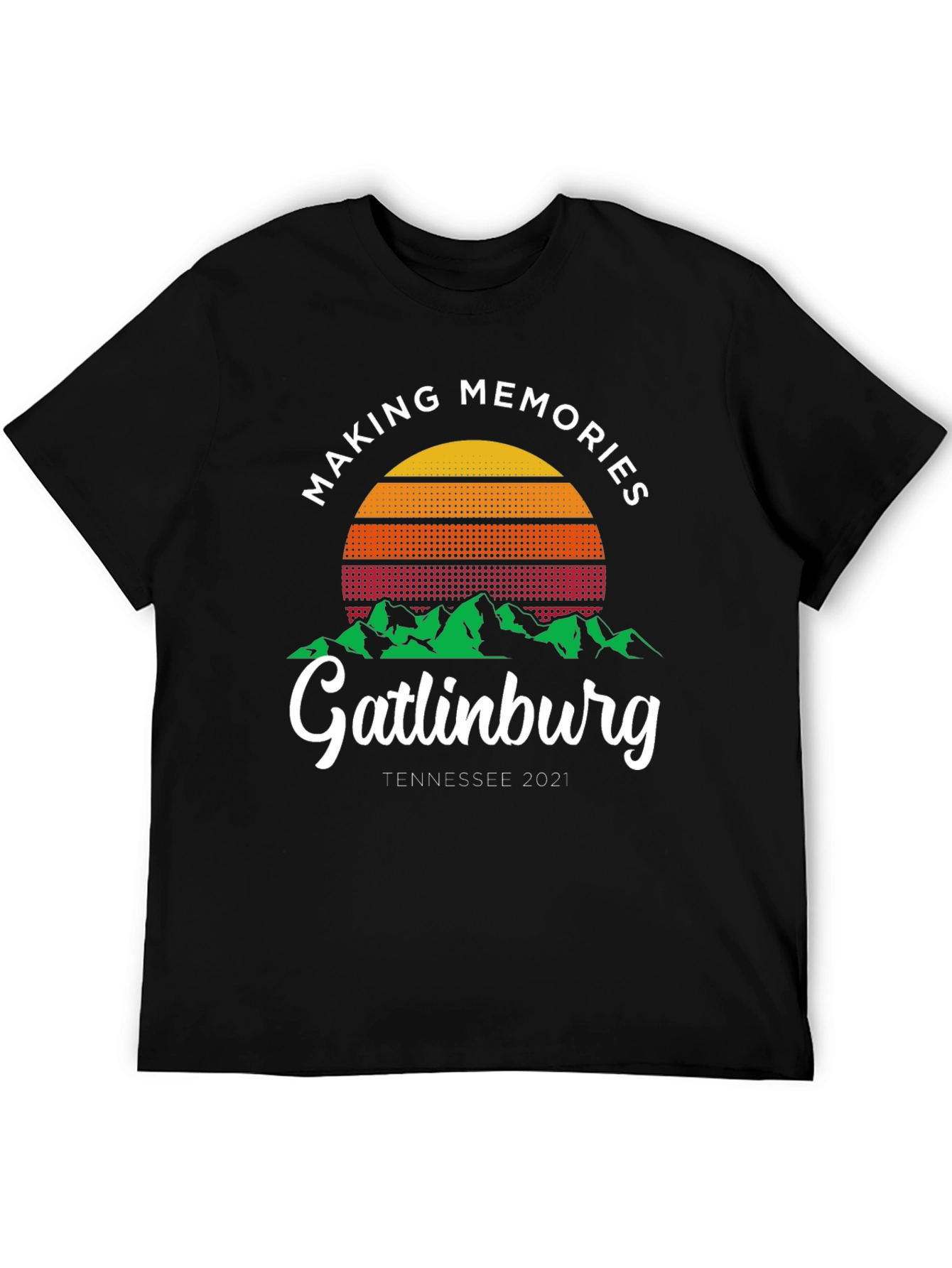 Gatlinburg Tennessee 2021 Memories Graphic T-Shirt
