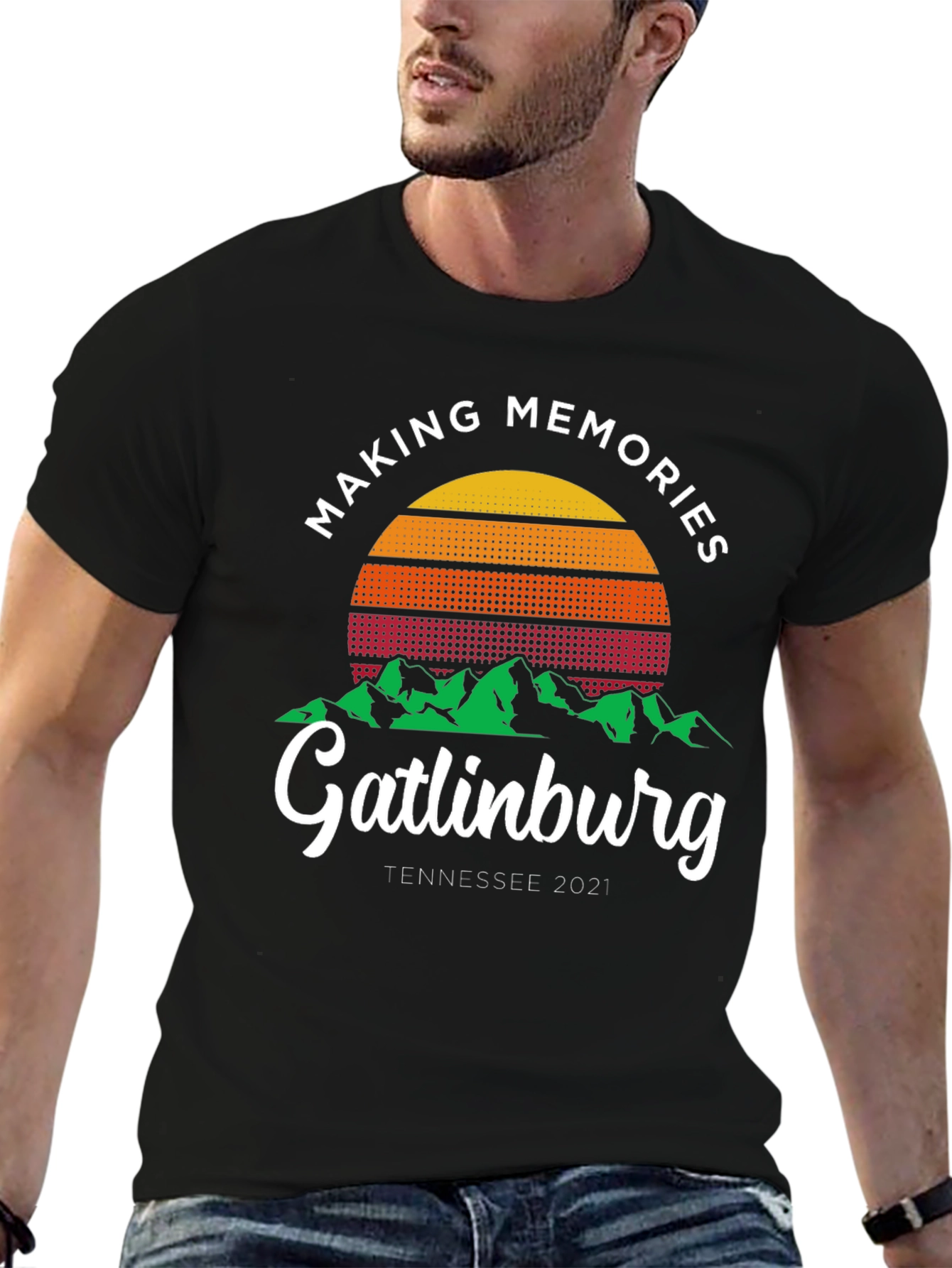 Gatlinburg Tennessee 2021 Memories Graphic T-Shirt