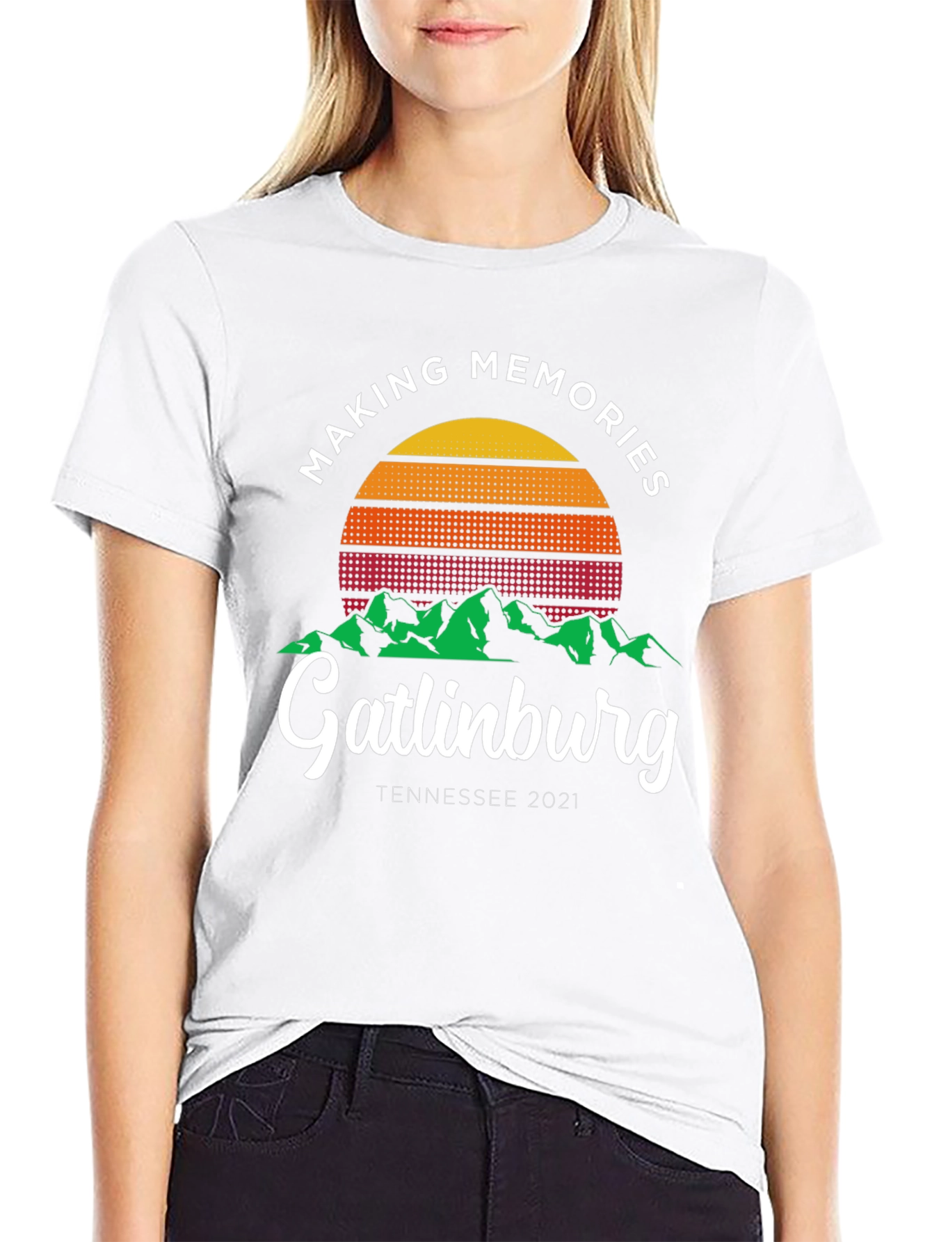 Gatlinburg Tennessee 2021 Memories Graphic T-Shirt