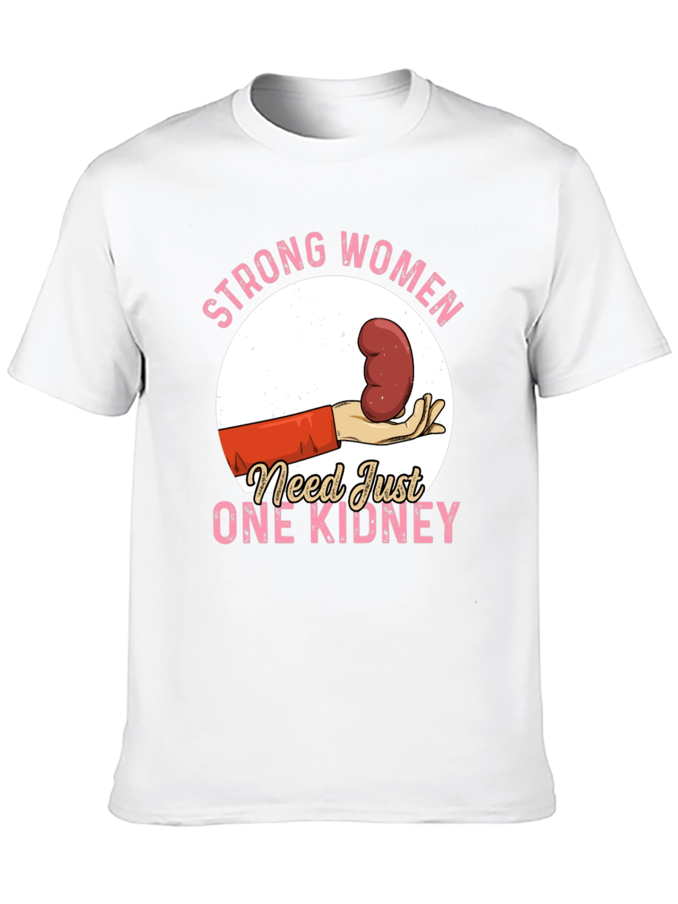 Strong Women Kidney T-Shirt
