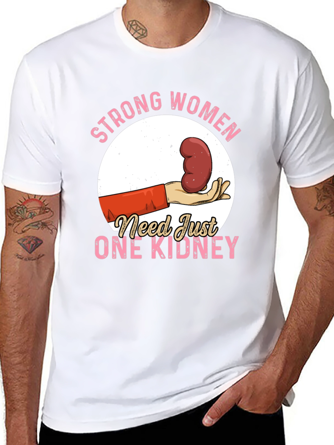 Strong Women Kidney T-Shirt