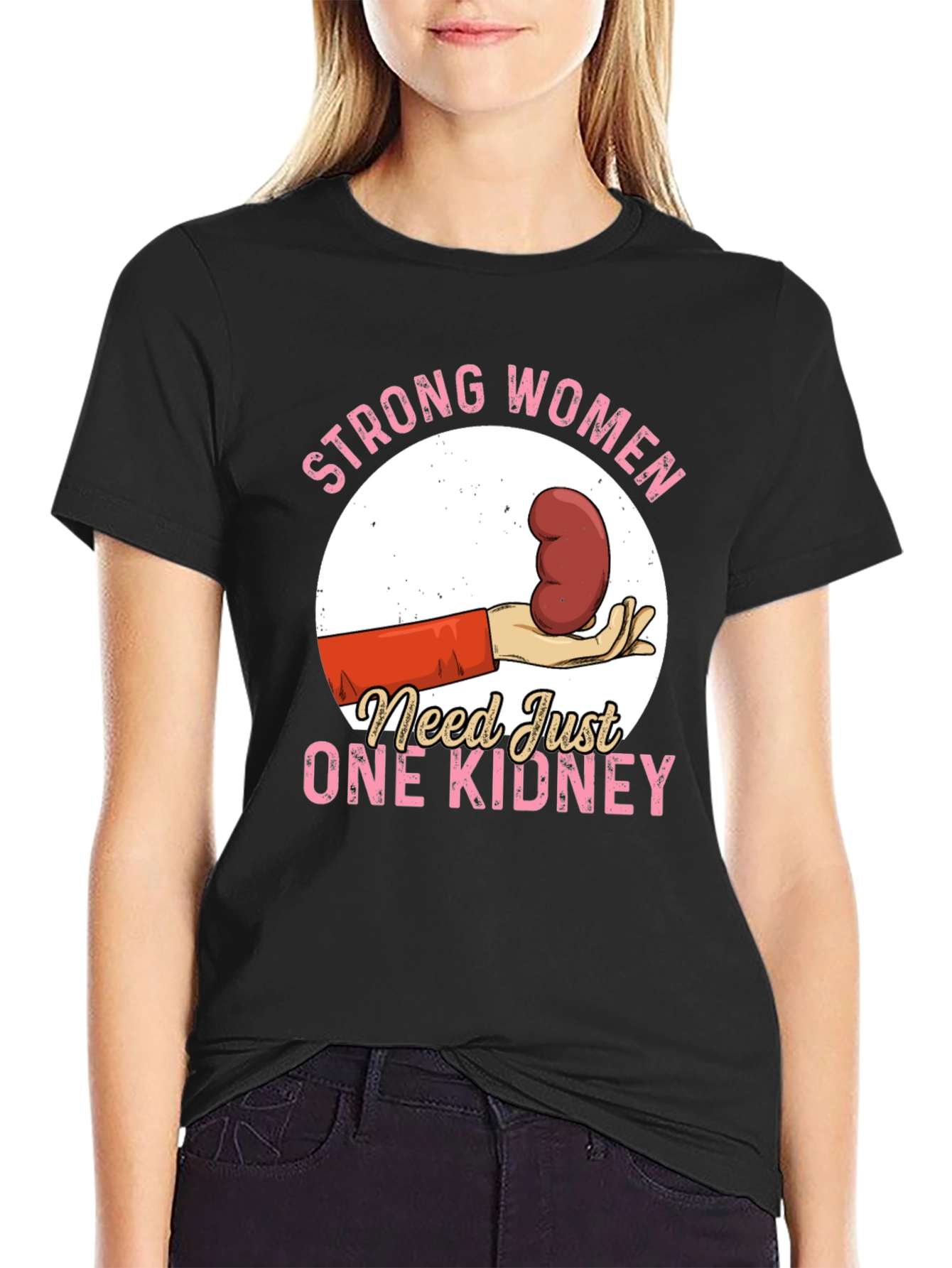 Strong Women Kidney T-Shirt
