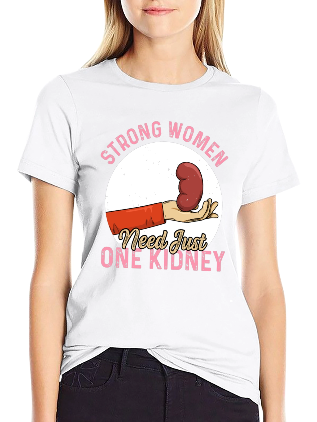 Strong Women Kidney T-Shirt
