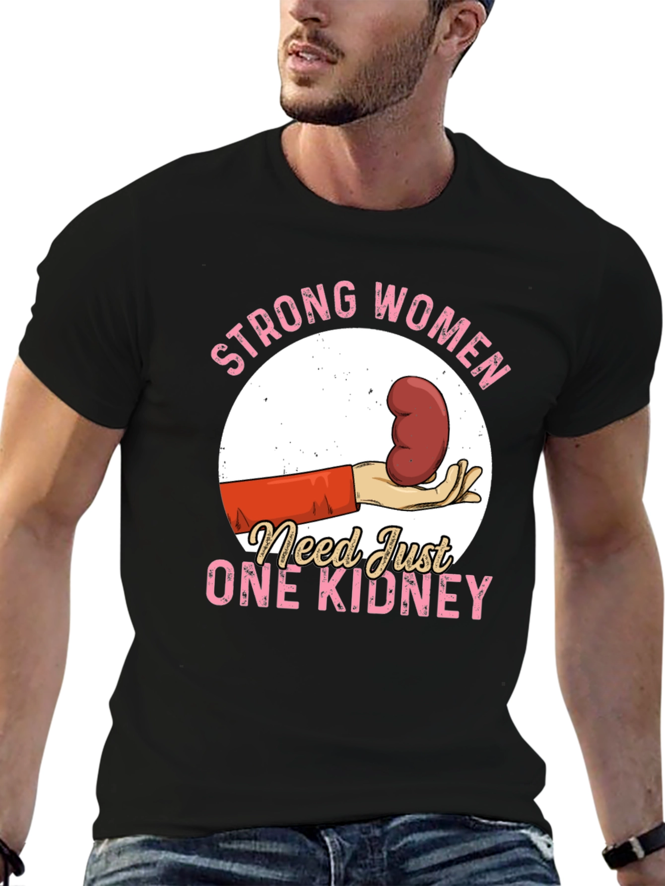 Strong Women Kidney T-Shirt