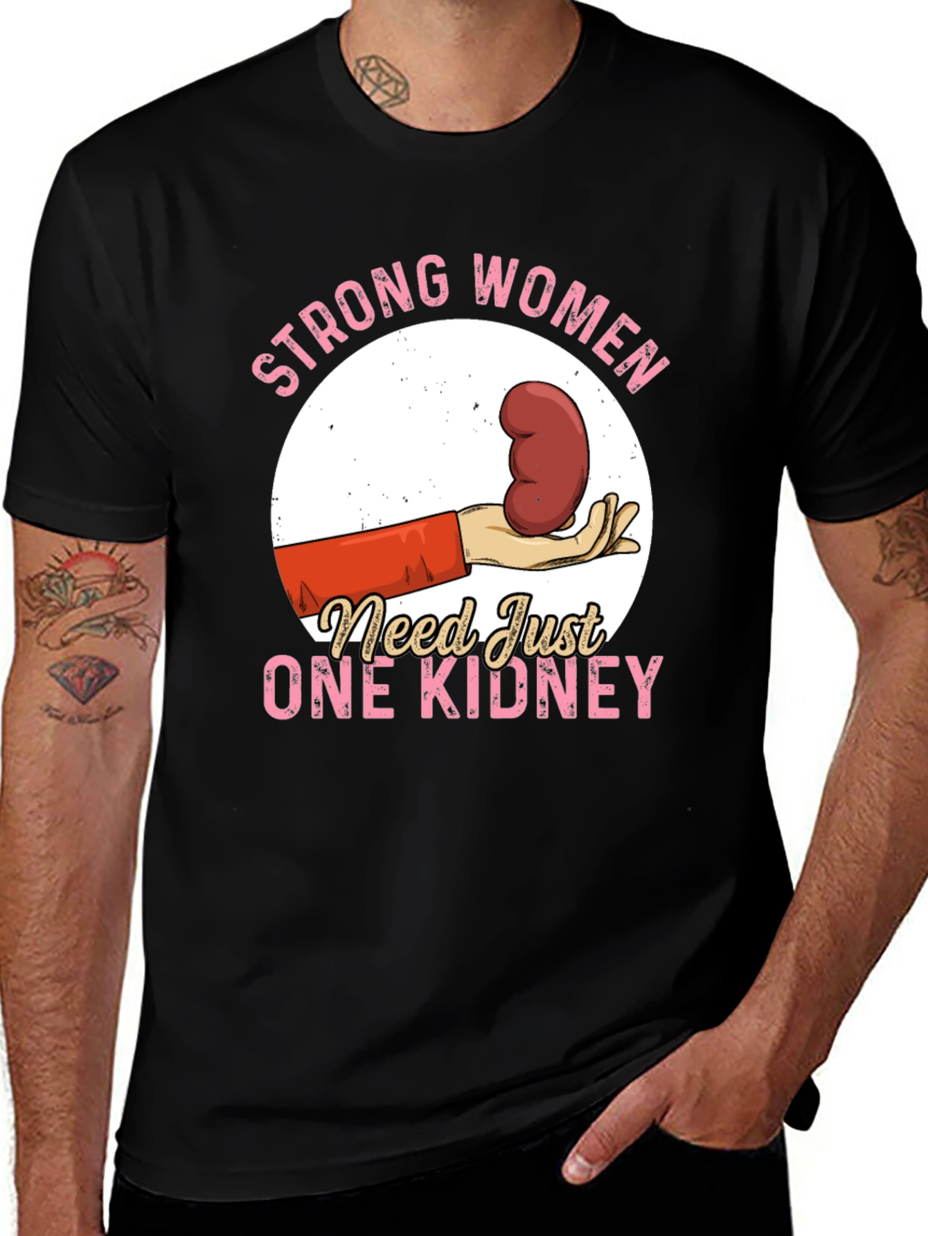 Strong Women Kidney T-Shirt