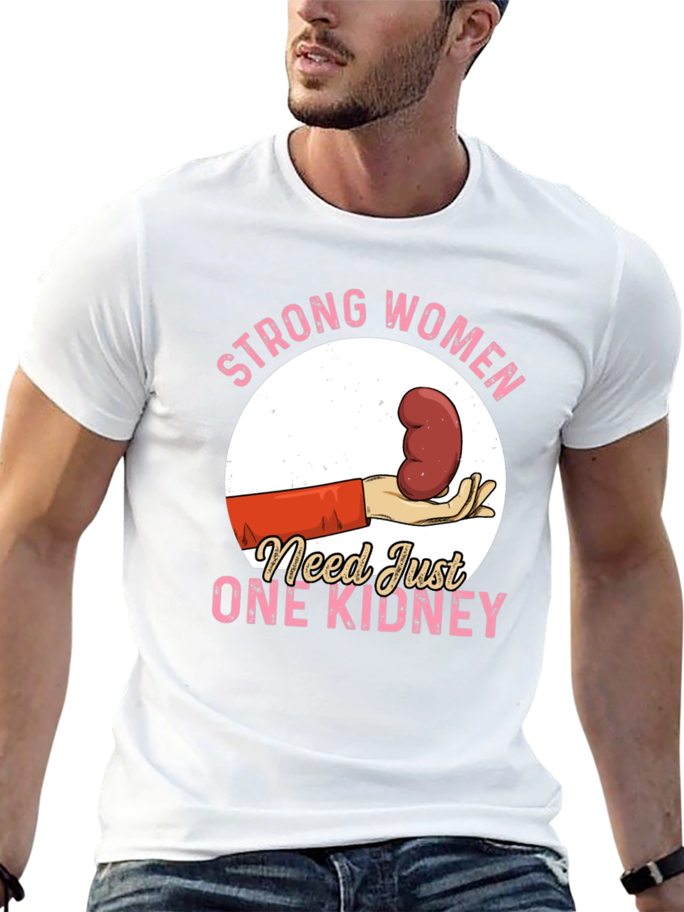 Strong Women Kidney T-Shirt