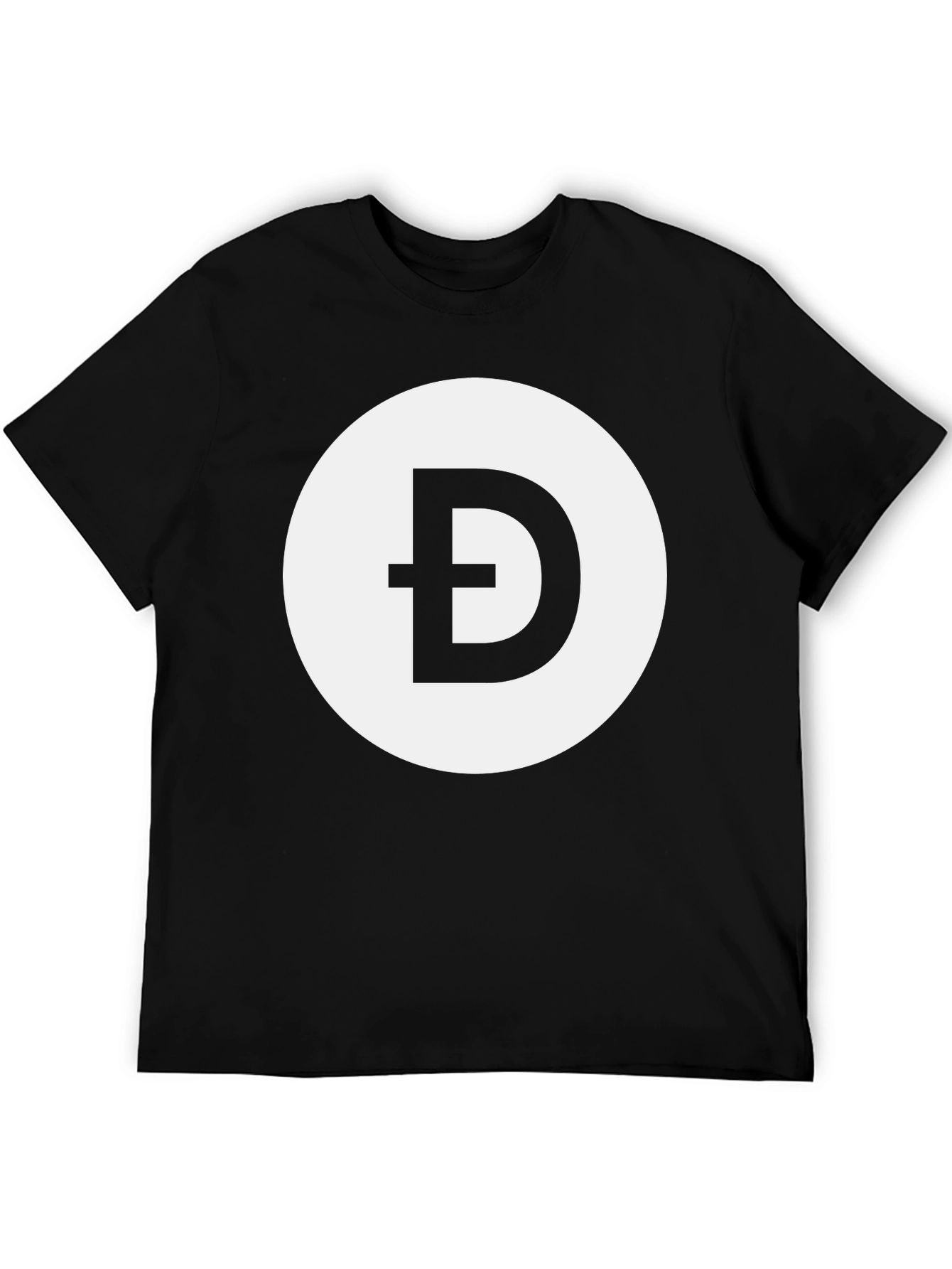 Đ T-Shirt - Unique Circle Design