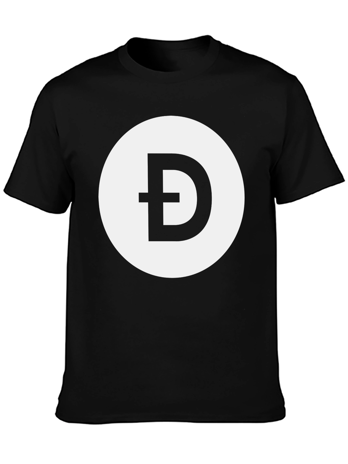 Đ T-Shirt - Unique Circle Design