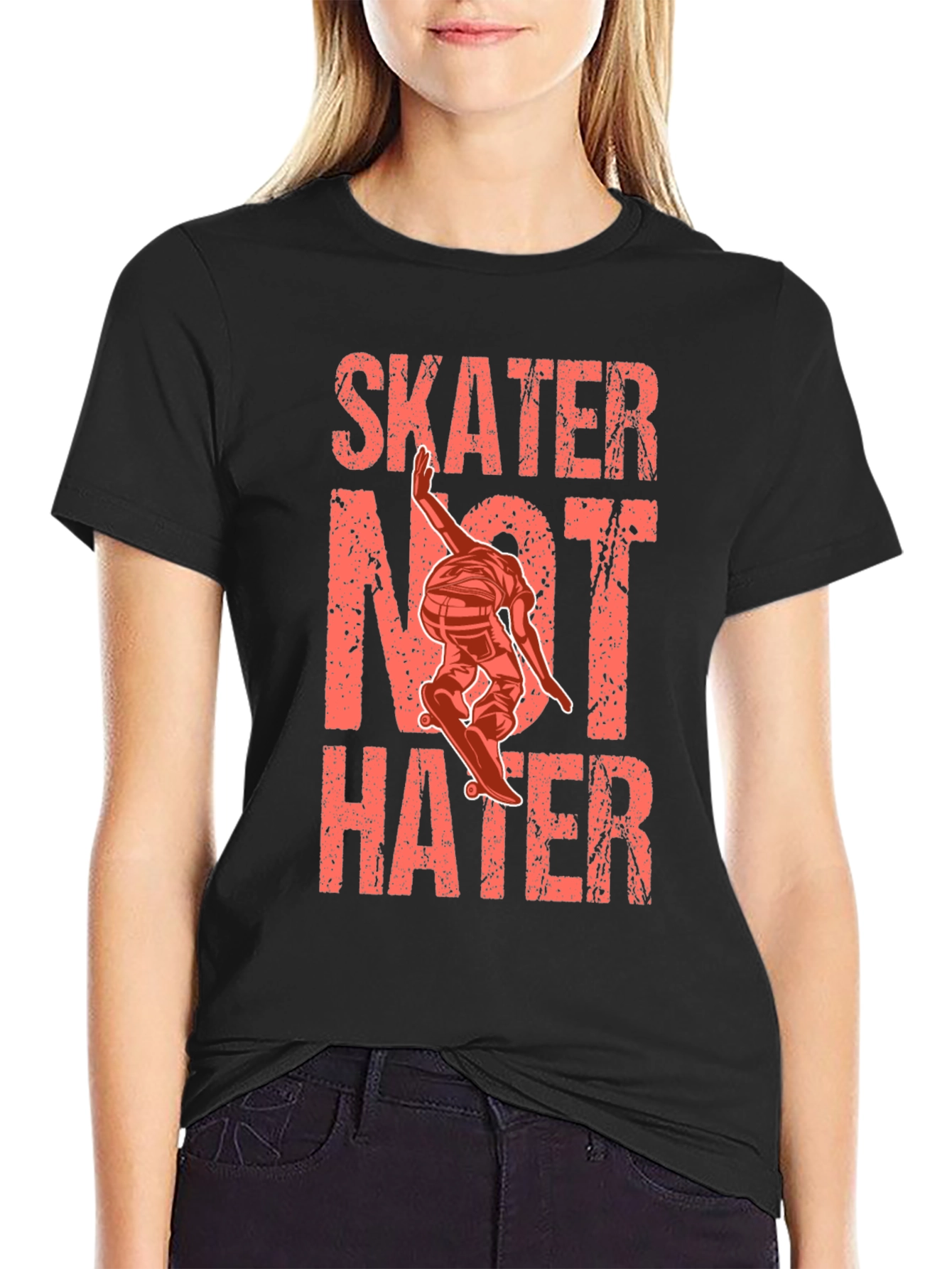 Skater Not Hater Graphic Tee