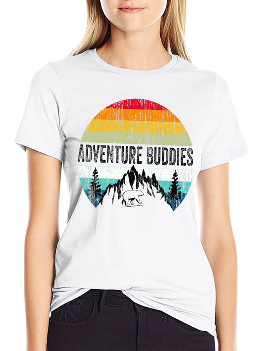 Adventure Buddies Graphic Tee - Outdoor Style