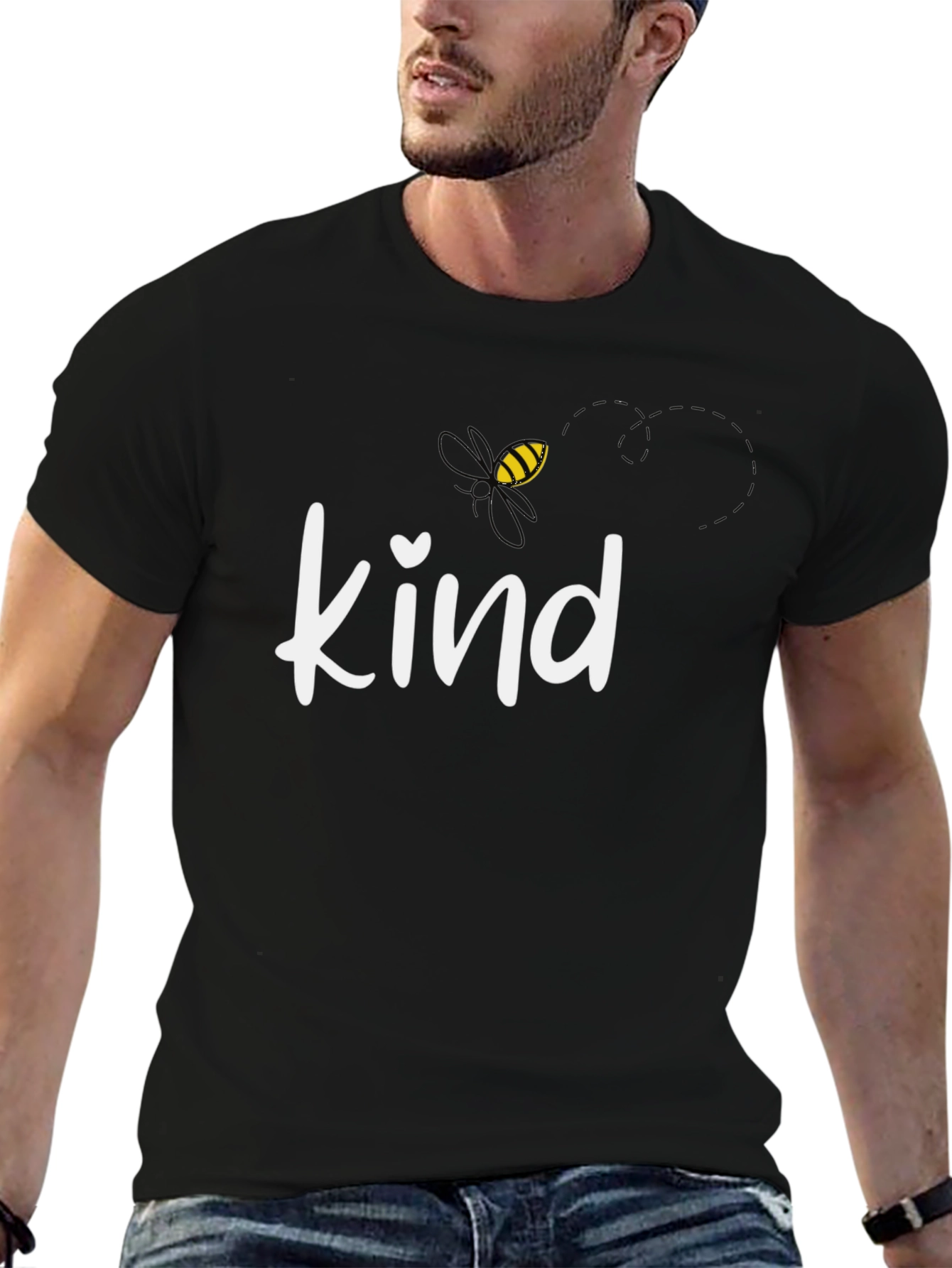 Bee Kind Graphic Tee - Unisex Cotton T-Shirt
