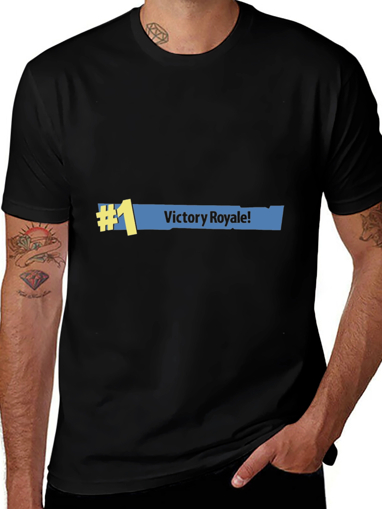 Victory Royale Black T-Shirt - Gamer Apparel