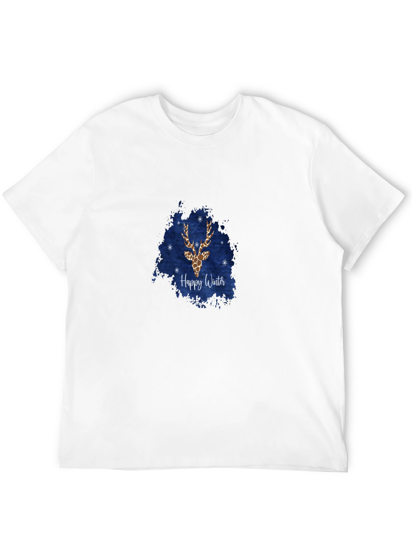 Happy Winter Reindeer Graphic Tee