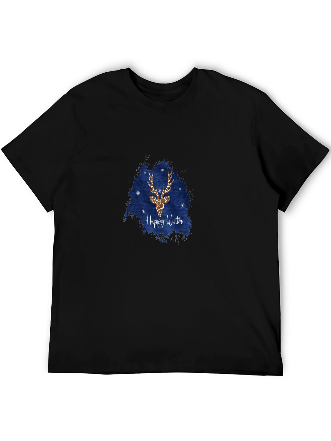 Happy Winter Reindeer Graphic Tee