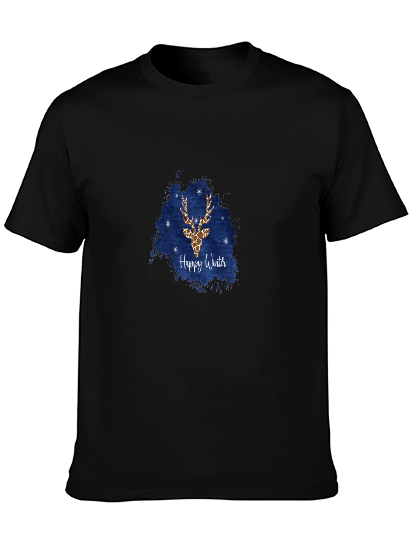 Happy Winter Reindeer Graphic Tee