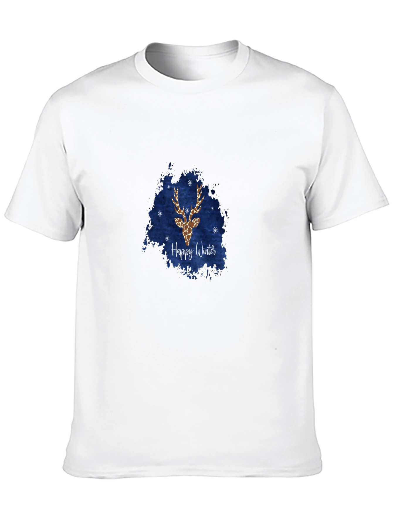 Happy Winter Reindeer Graphic Tee