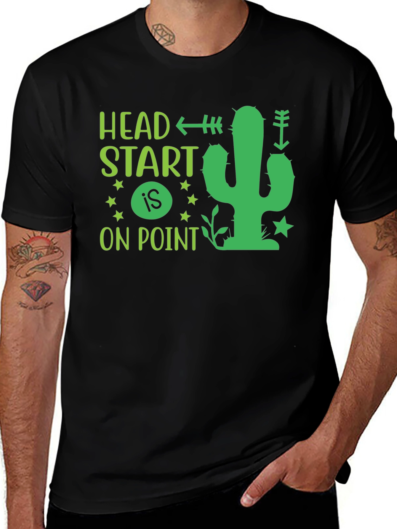 Head Start is On Point Cactus T-Shirt