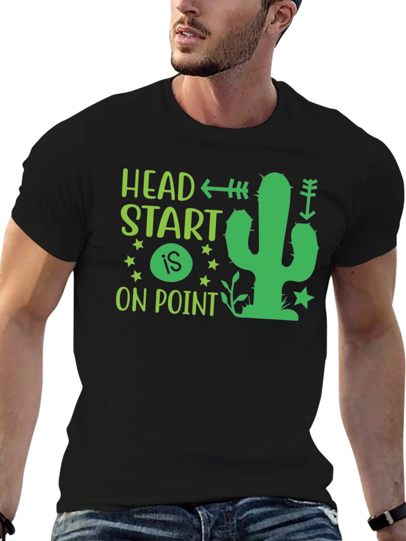 Head Start is On Point Cactus T-Shirt