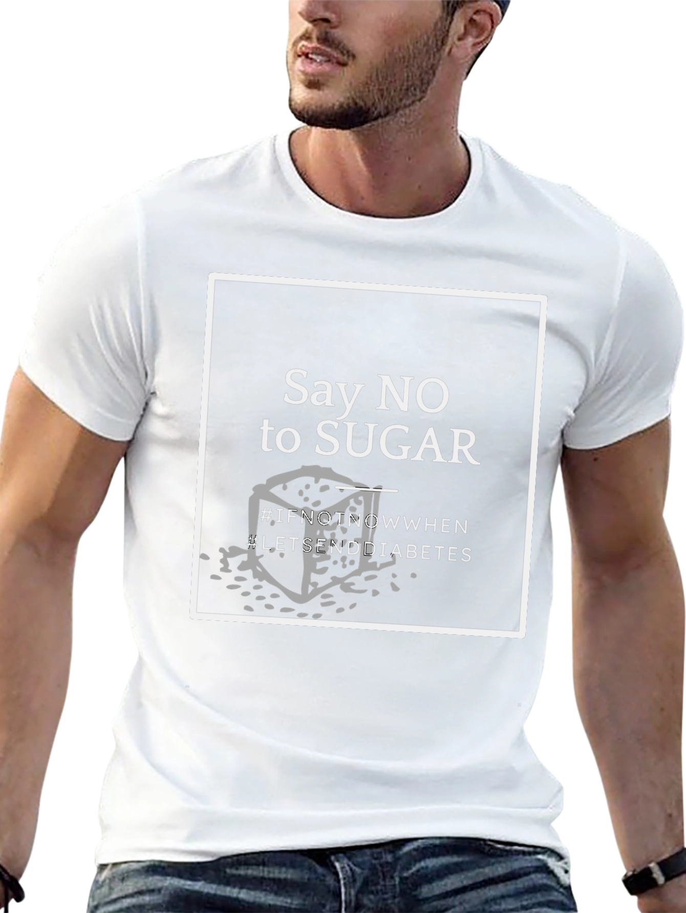 Say NO to Sugar T-Shirt - End Diabetes