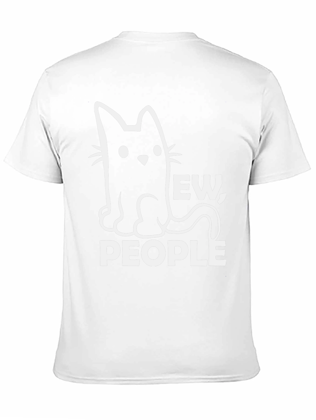 Ew People Cat Graphic Tee