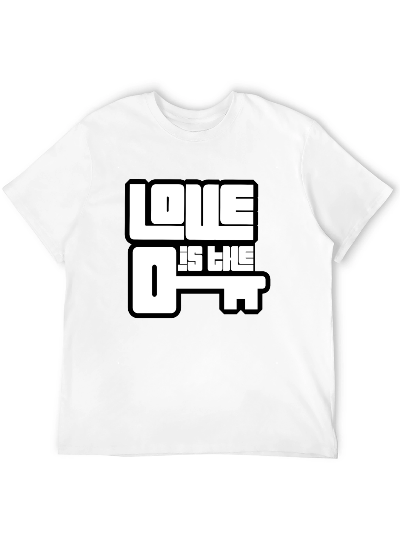Love is the Key Graphic T-Shirt