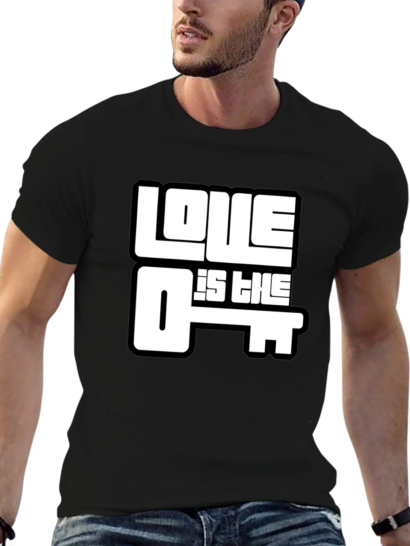 Love is the Key Graphic T-Shirt