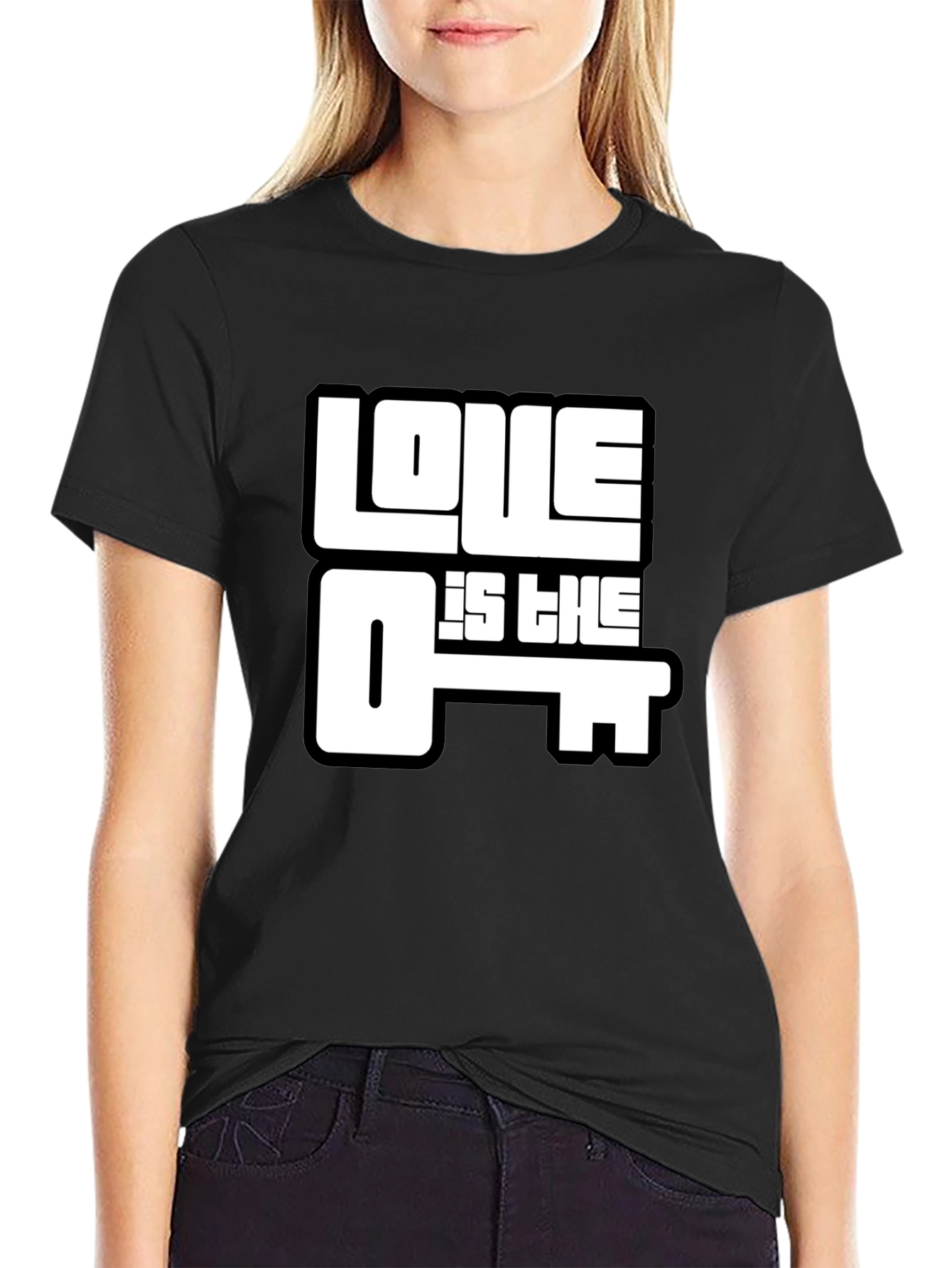 Love is the Key Graphic T-Shirt