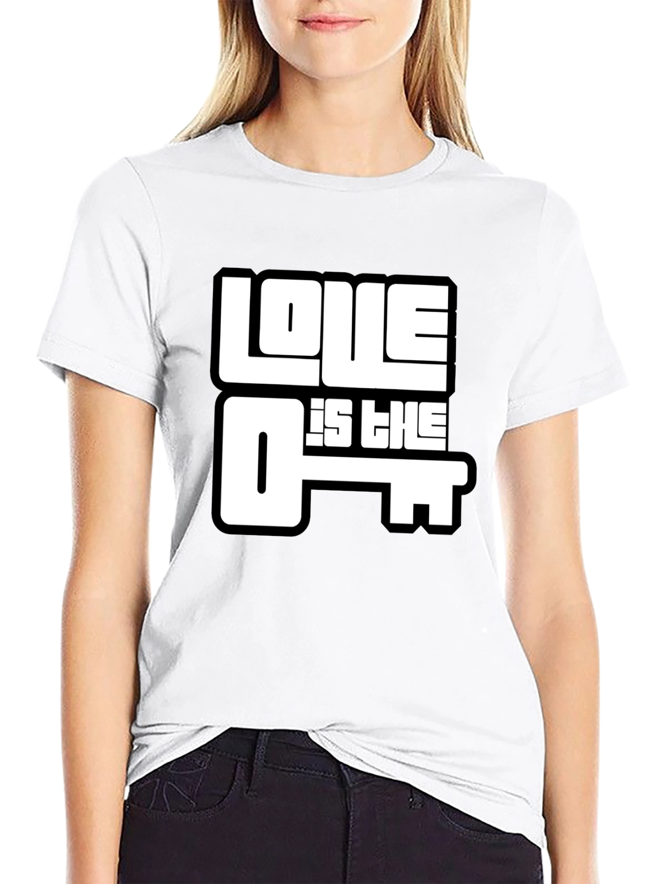Love is the Key Graphic T-Shirt