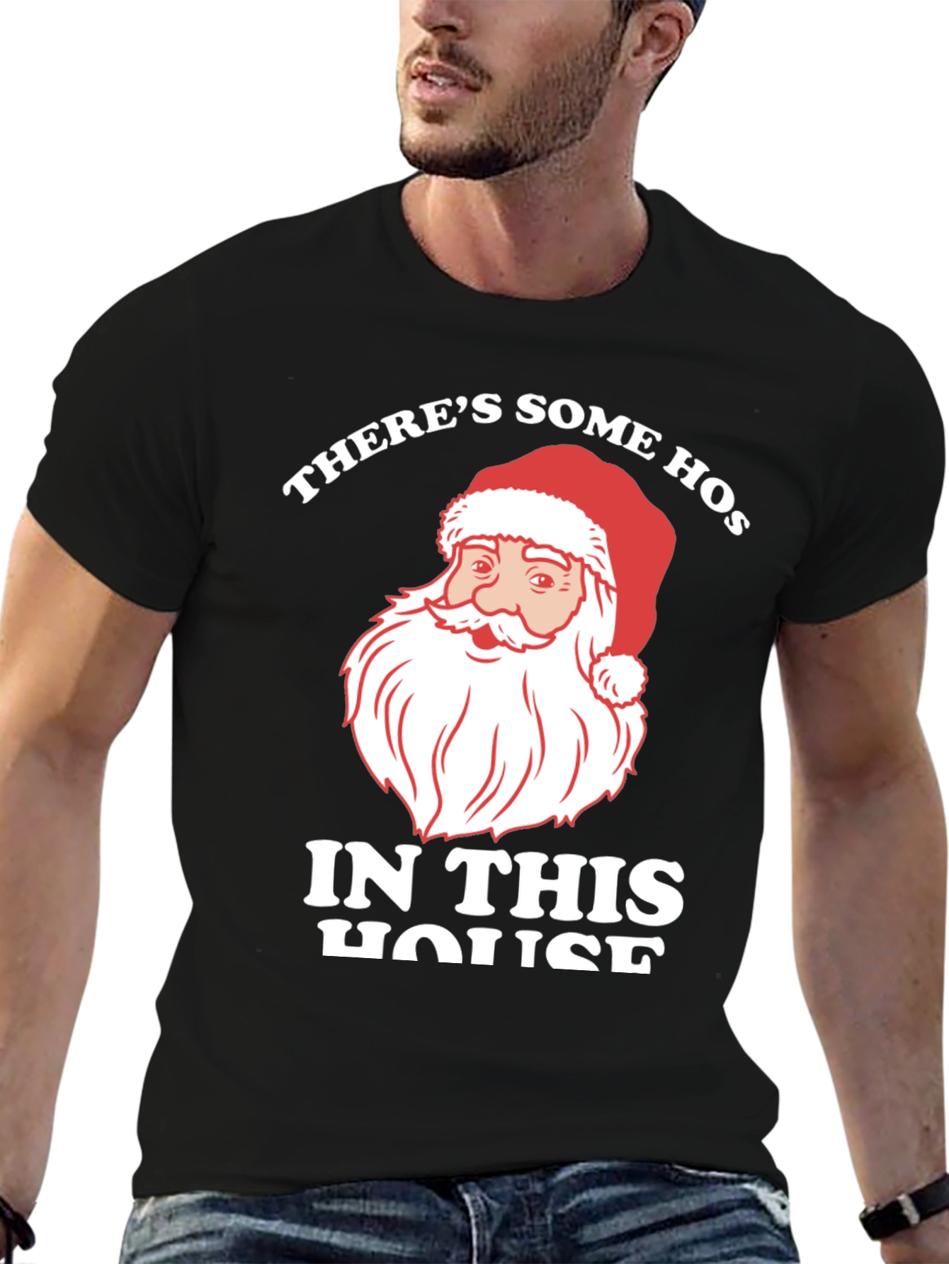 Santa Hos Christmas T-Shirt