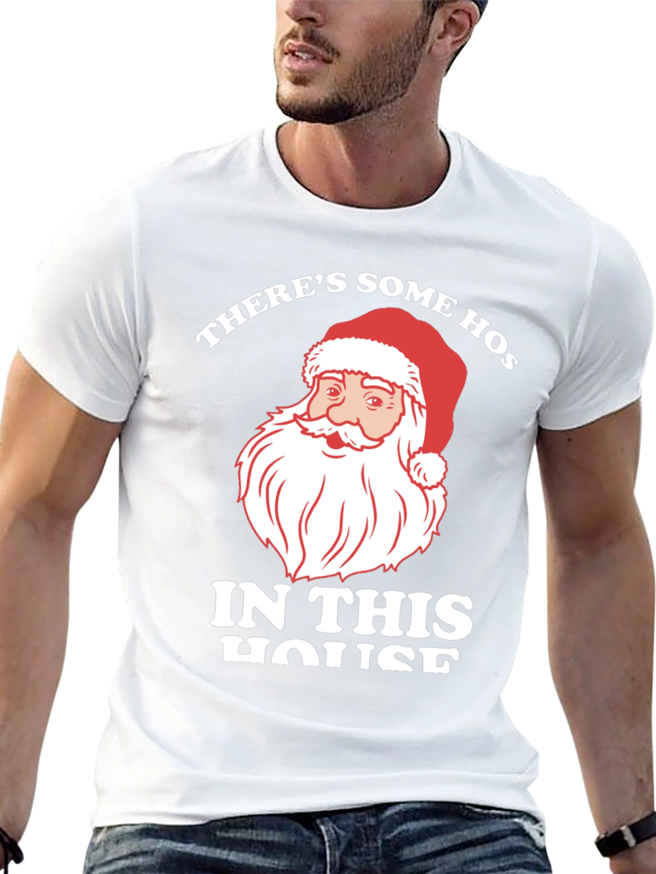 Santa Hos Christmas T-Shirt