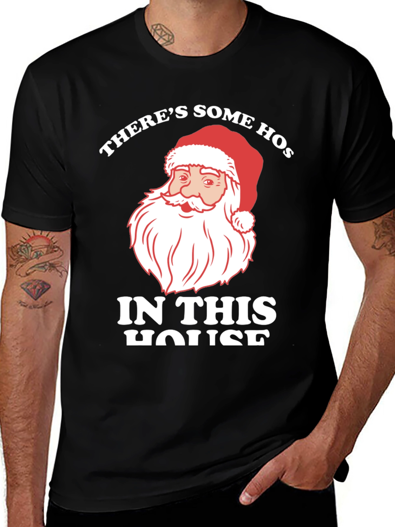 Santa Hos Christmas T-Shirt