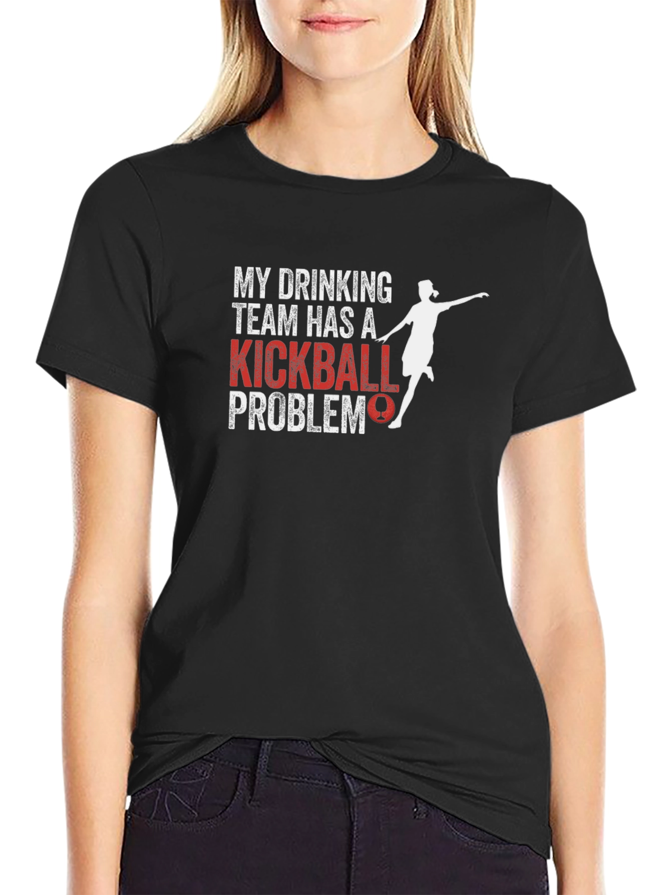 Kickball Drinking Team Graphic Tee