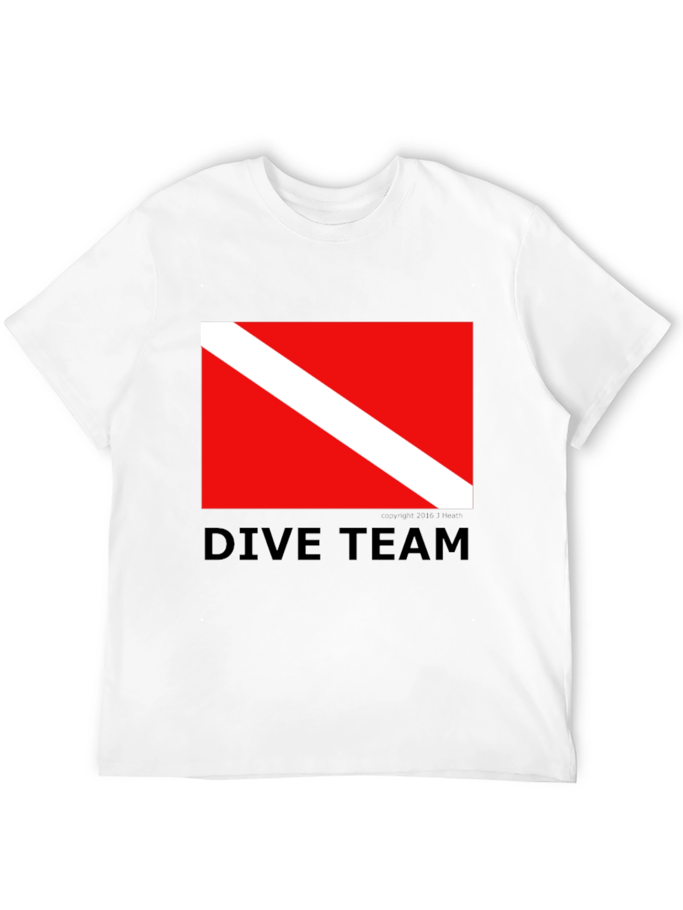 Dive Team Graphic Tee - Scuba Diving Enthusiast Shirt