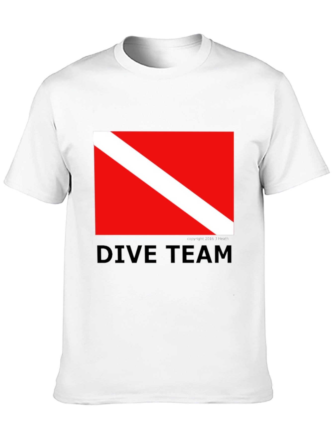 Dive Team Graphic Tee - Scuba Diving Enthusiast Shirt