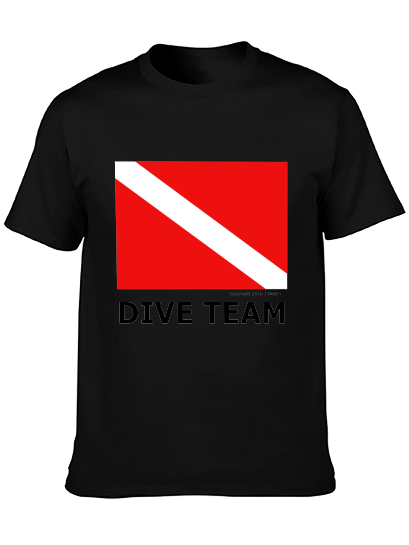 Dive Team Graphic Tee - Scuba Diving Enthusiast Shirt