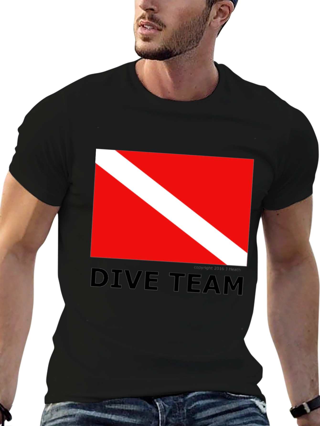 Dive Team Graphic Tee - Scuba Diving Enthusiast Shirt
