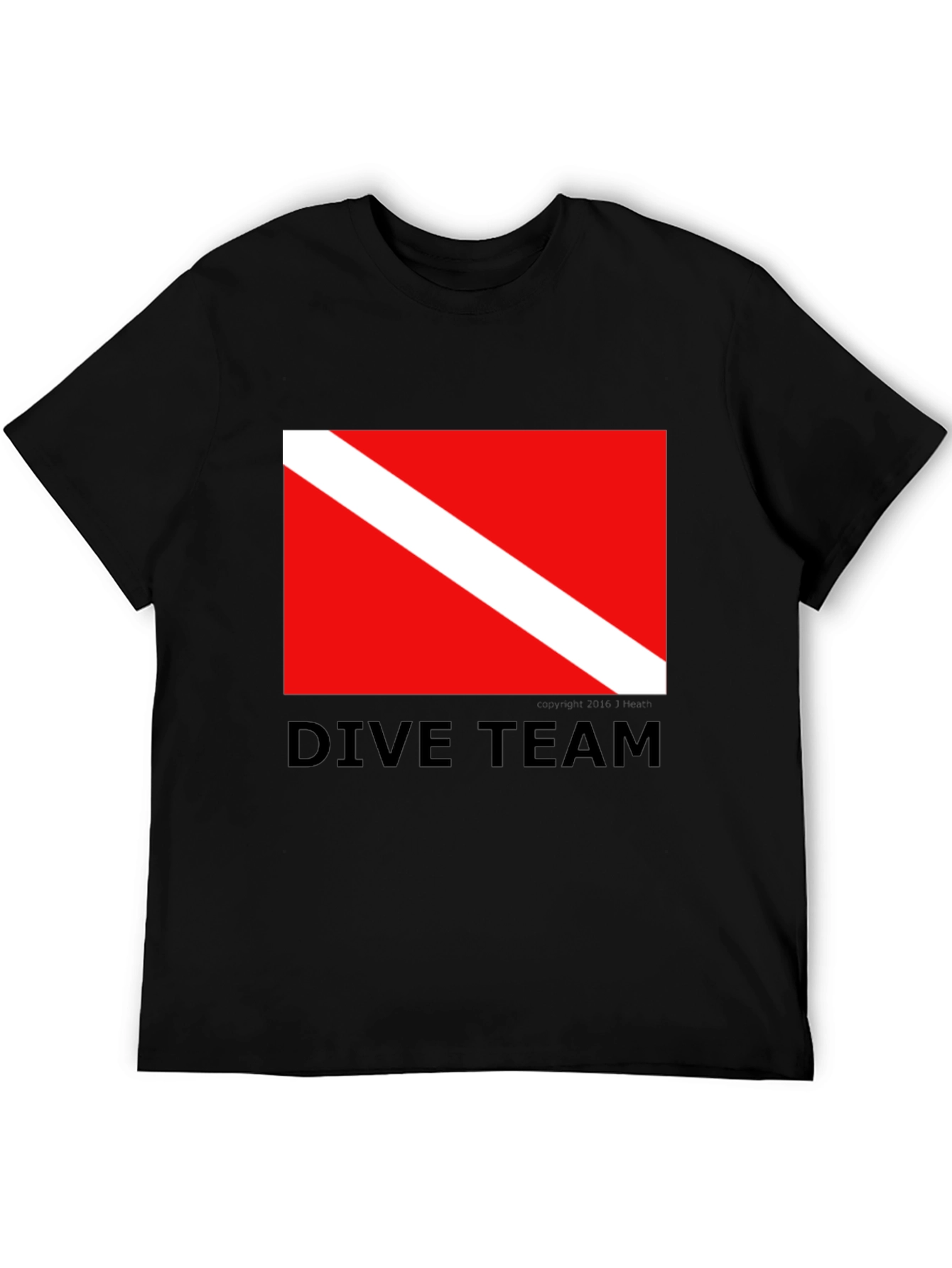 Dive Team Graphic Tee - Scuba Diving Enthusiast Shirt